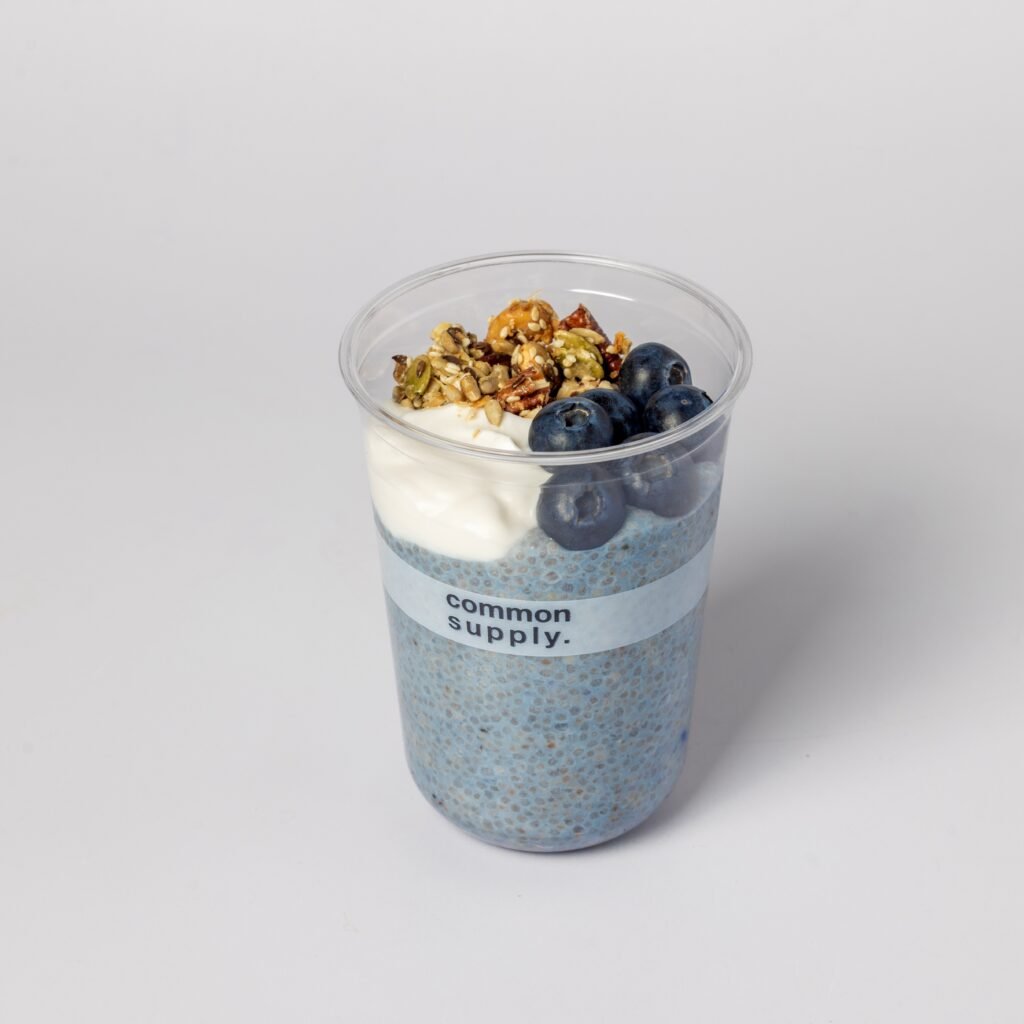 Blue Majik Chia Pudding (GF, DF, V)