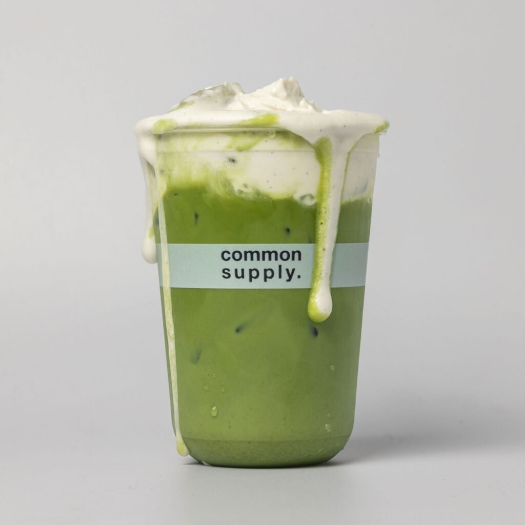 Iced Vanilla Cold Foam Matcha