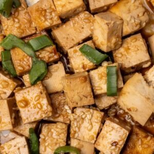 Sesame Tamari Glazed Tofu (GF, DF, V)